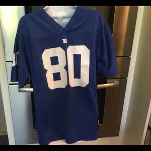 NY Giants Blue NFL Jersey Victor Cruz Youth XL
